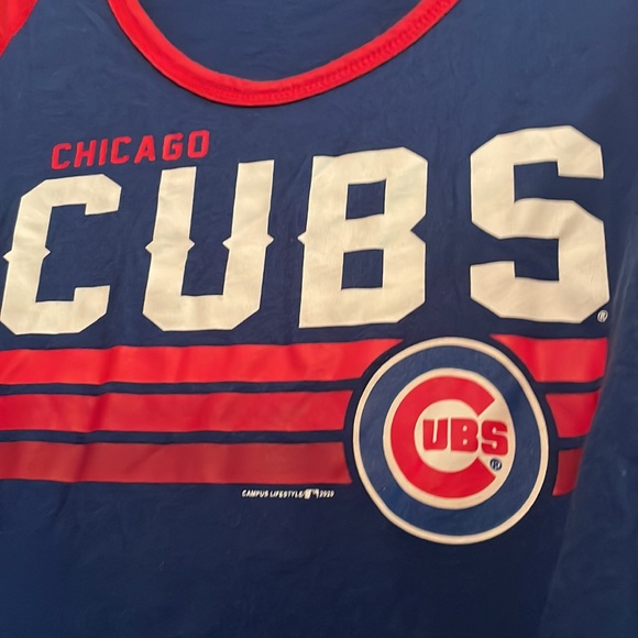 MLB GENUINE CUBS Merch. Womens 3/4 length sleeve size Small - Picture 7 of 7